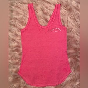 VS PINK Vegas Ribbed Tank